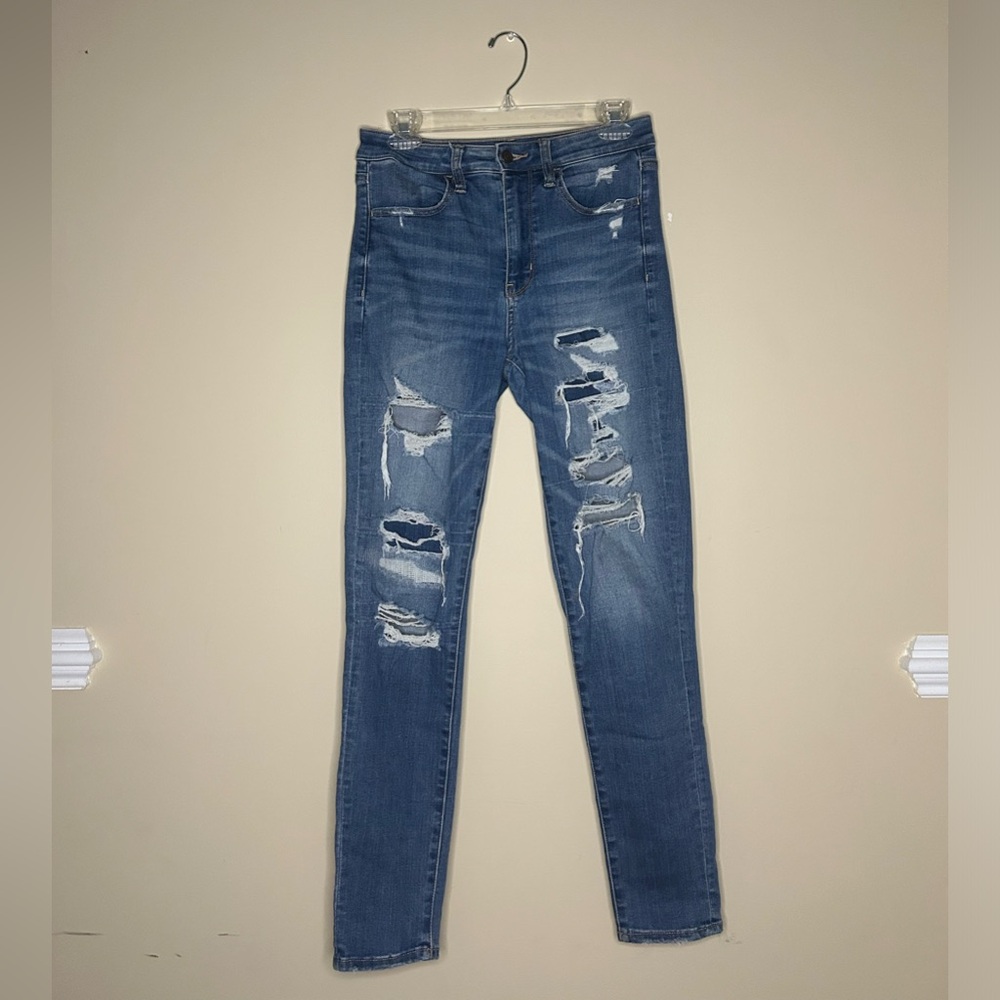 American Eagles Dark Washed Jeggings